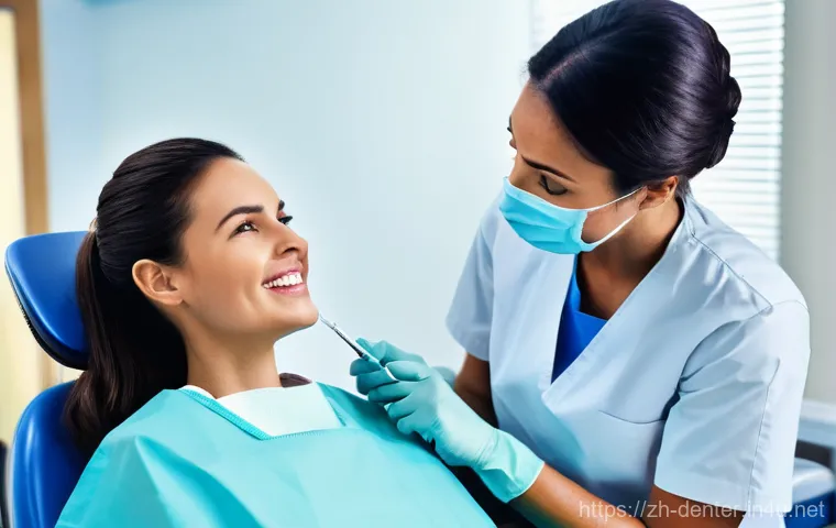 치과위생사 병원별 근무 조건 비교 - **Prompt: Public Hospital Dental Hygienist in a Busy Setting**
    A female dental hygienist, in her...
