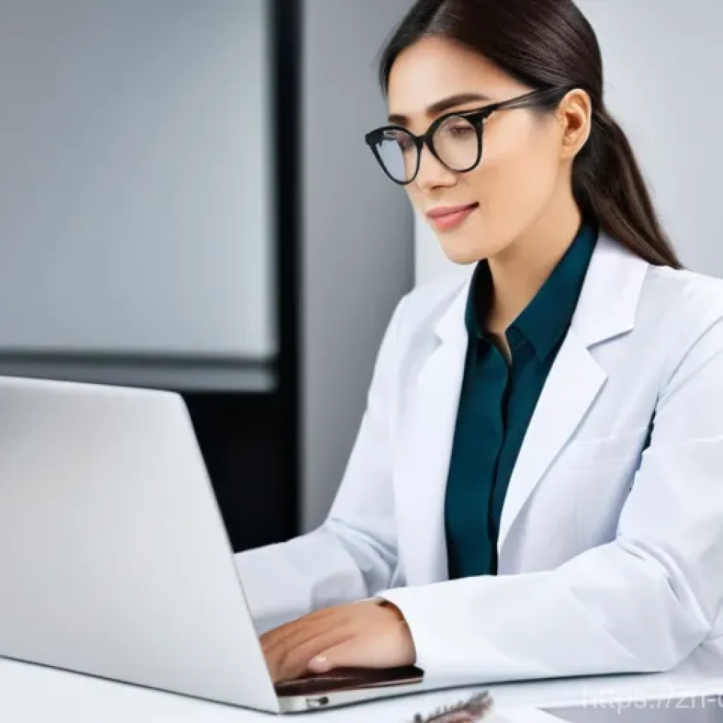 치과위생사 이직 면접 준비 전략 - **Prompt:** A professional female dental hygienist, mid-20s to early 30s, with a warm and intelligen...