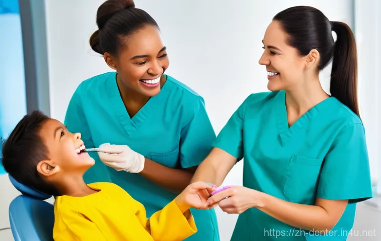 치과위생사 근무 환경 개선 아이디어 - **"A highly skilled female dental hygienist, wearing crisp, modern scrubs and a surgical mask, is pe... 치과위생사 근무 환경 개선 아이디어 - **"A highly skilled female dental hygienist, wearing crisp, modern scrubs and a surgical mask, is pe...