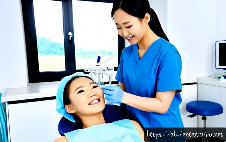 치과위생사 전문 교육 기관 추천 - Photorealistic modern dental hygiene training institute classroom in China, diverse adult students i...